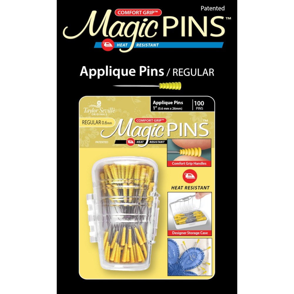 Comfort Grip Magic Pins - Applique Pins image # 54167
