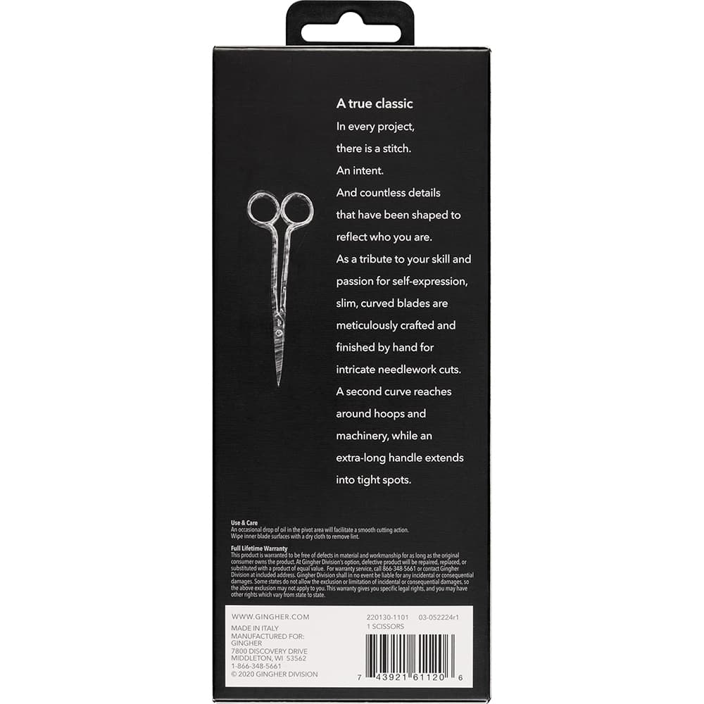 Gingher 6" Applique Scissors image # 100750