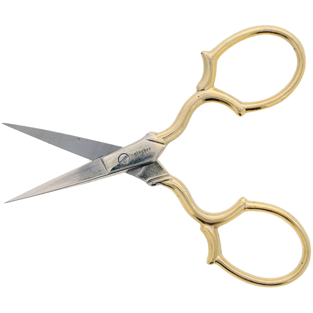 Gingher 3 1/2" Epaulette Embroidery Scissors image # 100467