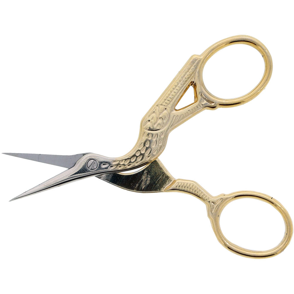 Gingher 3 1/2" Stork Embroidery Scissors image # 100495