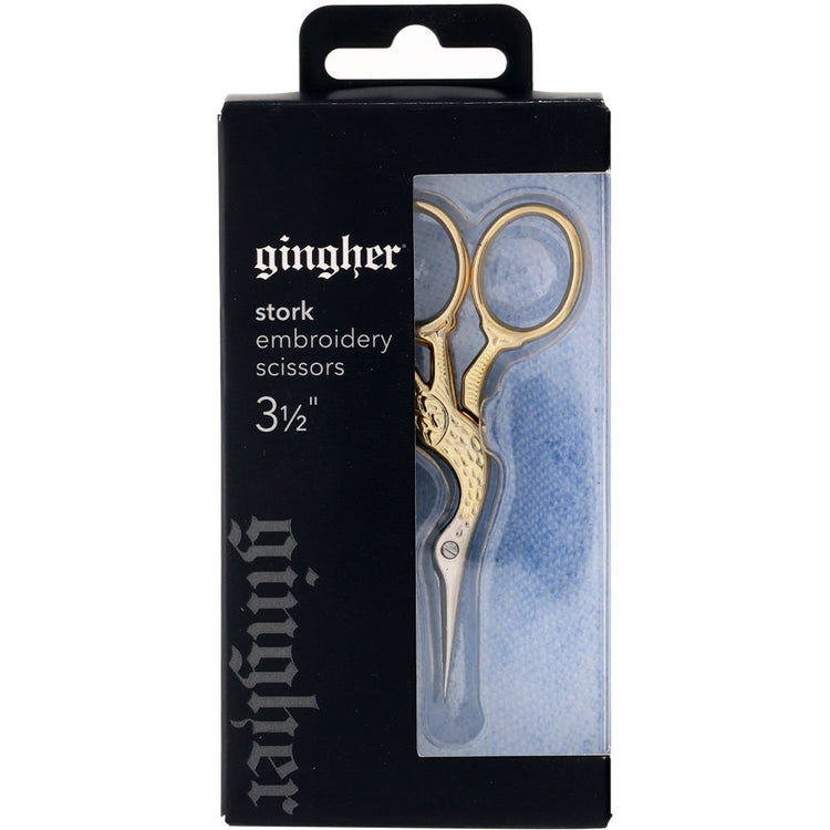 Gingher 3 1/2" Stork Embroidery Scissors image # 100493