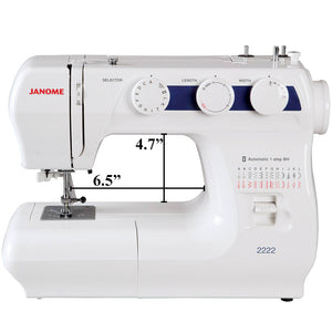 Janome 2222 Mechanical Sewing Machine image # 74990