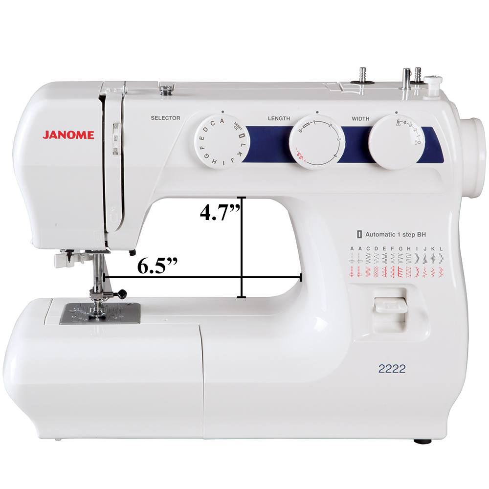 Janome 2222 Mechanical Sewing Machine image # 74990