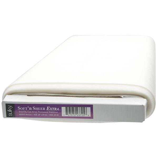 Sulky Soft'n Sheer Extra Stabilizer, 20" x 25yd Bolt image # 32374