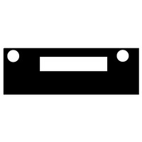 Needle Plate (Single Row), Singer #240144 image # 7258