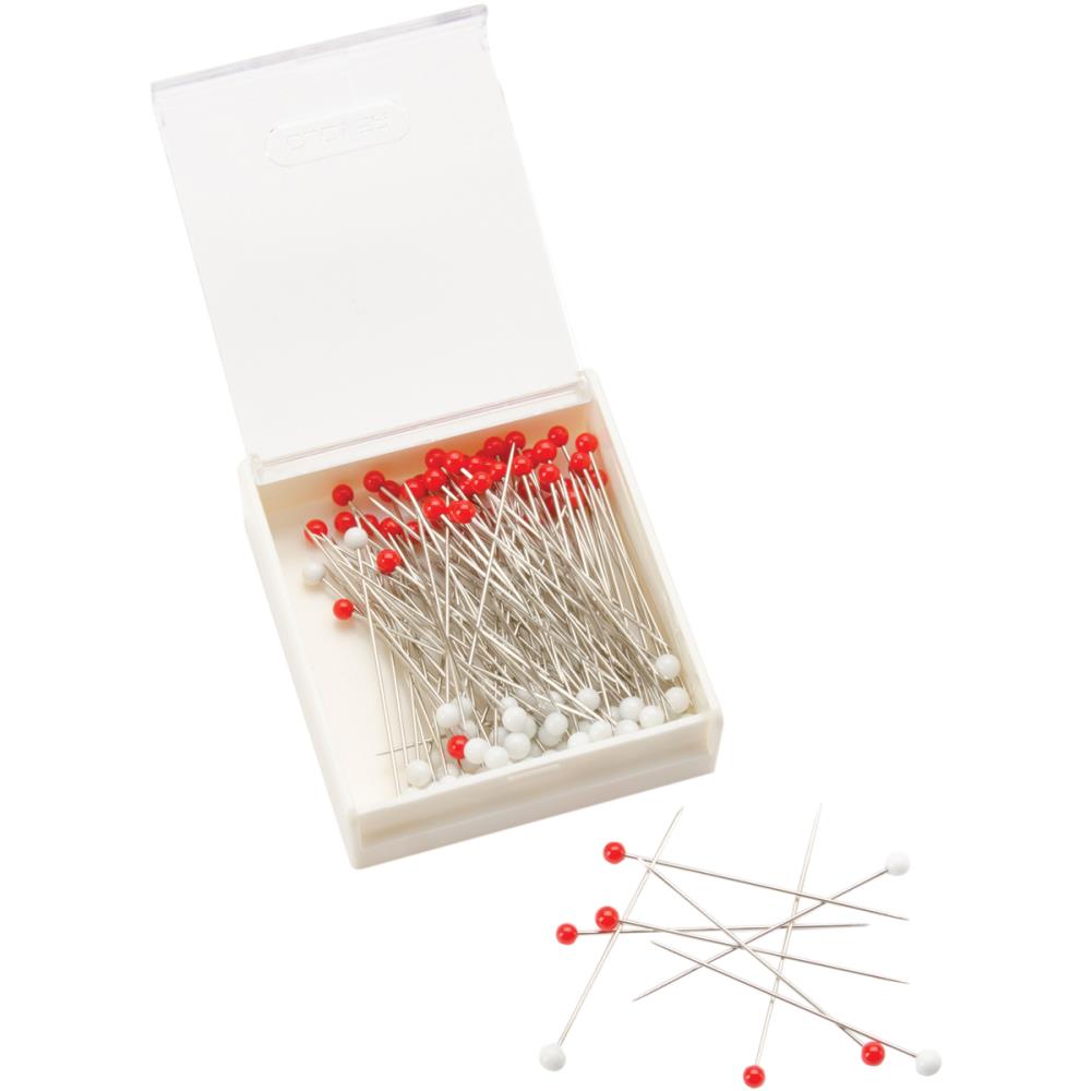 100pk Fine Fabric Silk Pins, Clover image # 13990