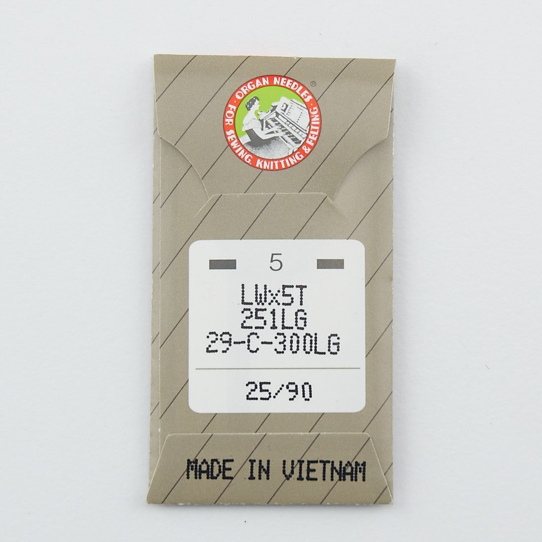 5pk Blindstitch Organ Needles, LWx5T image # 50562