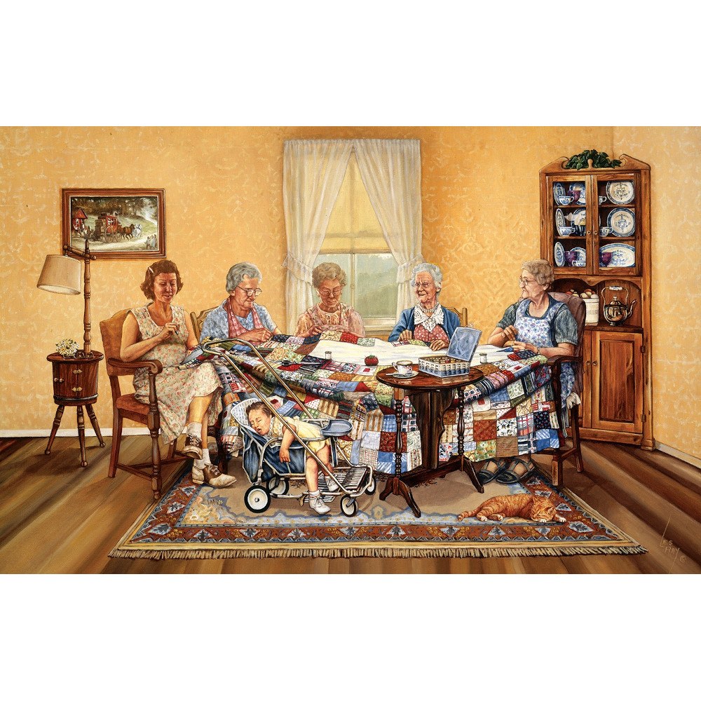 The Gossip Party 1000pc Jigsaw Puzzle image # 59588