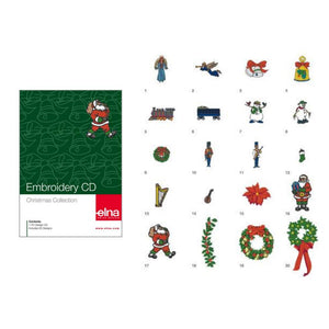 Christmas Embroidery Collection CD, Elna #253442008 image # 76119
