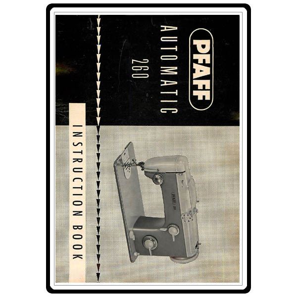 Service Manual, Pfaff 260 image # 4522
