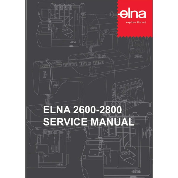 Service Manual, Elna 2800 image # 22240