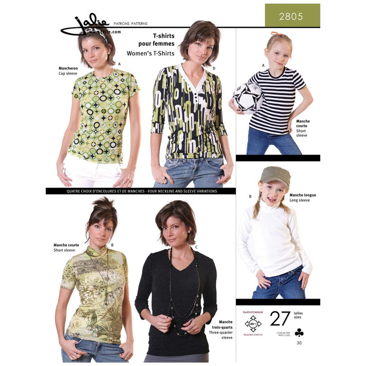 Women's T-Shirts Patterns image # 43067