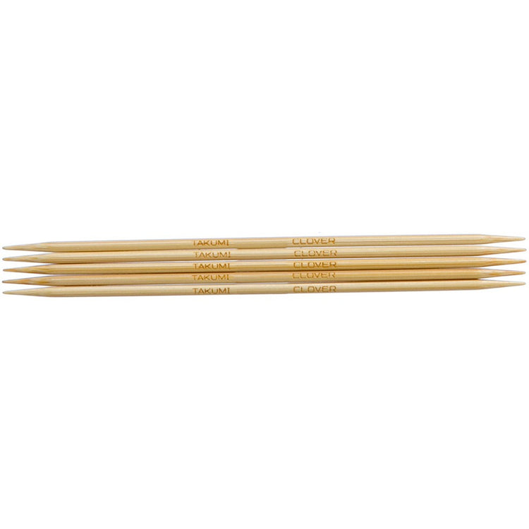 Takumi Bamboo 5" Double Point Knitting Needle image # 88723