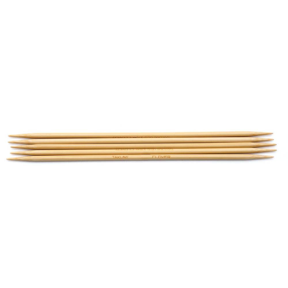 Takumi Bamboo 7" Double Point Knitting Needle image # 88678
