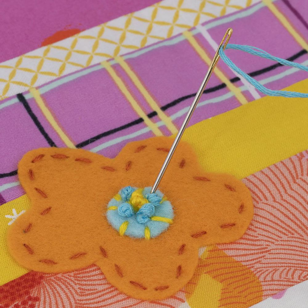 Dritz, Gold-Eye Wool Applique Needles (10pk) - Size 1 image # 106332