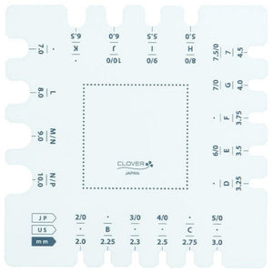 Clover, Swatch Ruler and Needle Gauge image # 86681