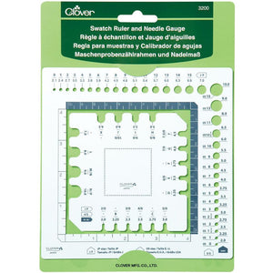 Clover, Swatch Ruler and Needle Gauge image # 86679