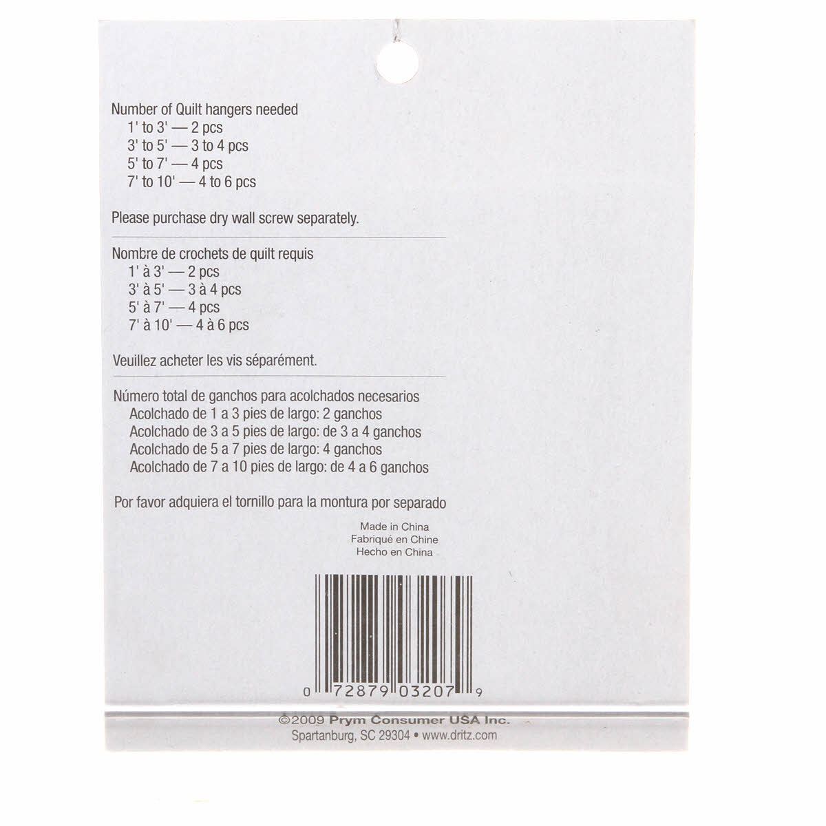 Dritz Wooden Quilt Hangers - 2pk image # 42917