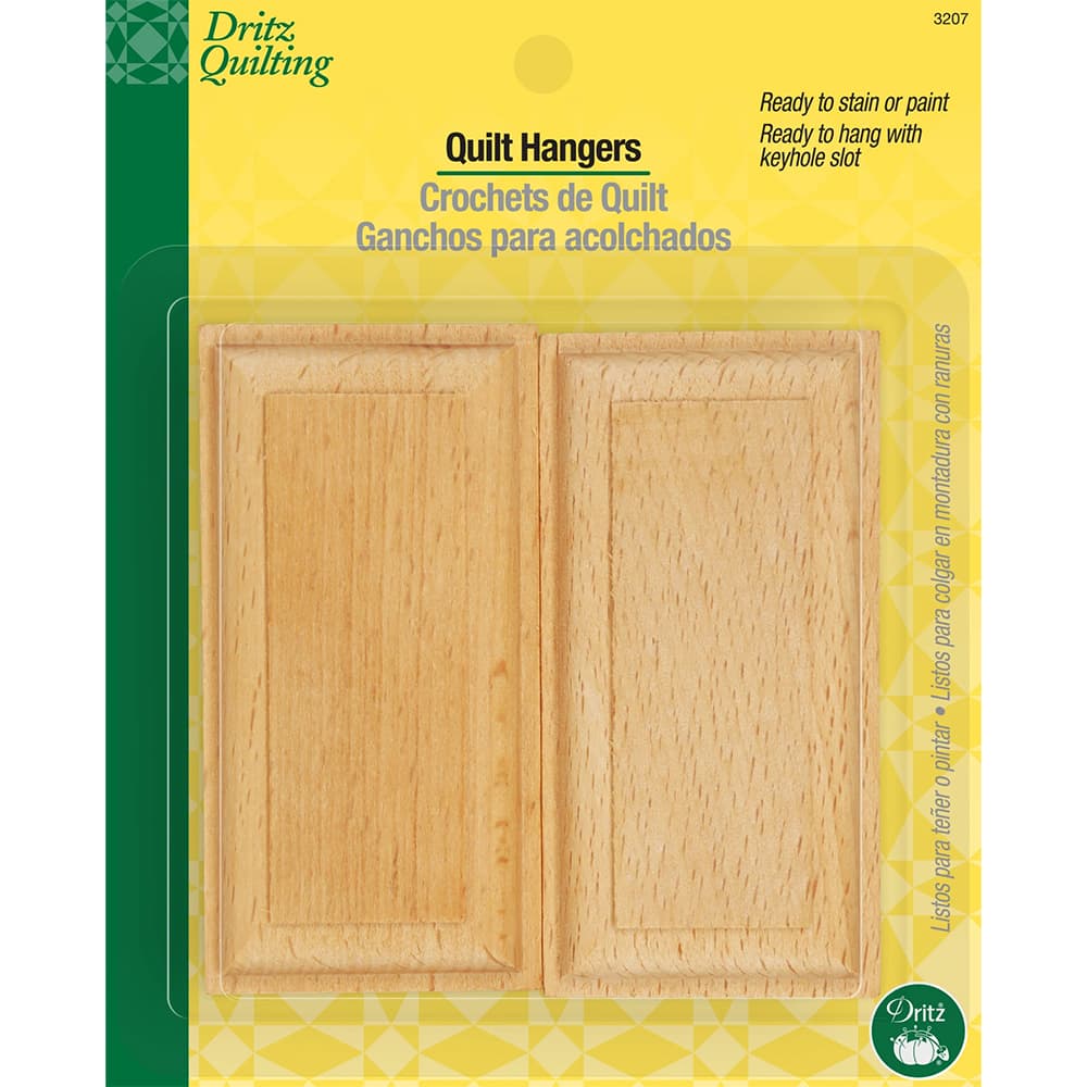 Dritz Wooden Quilt Hangers - 2pk image # 92576