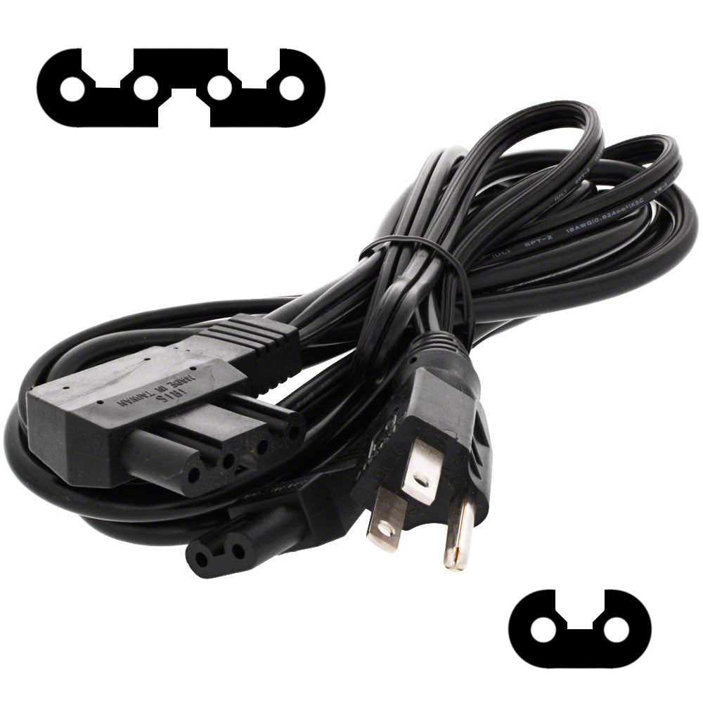 Lead Cord (2 Prong), Bernina #329.164.04 image # 42007