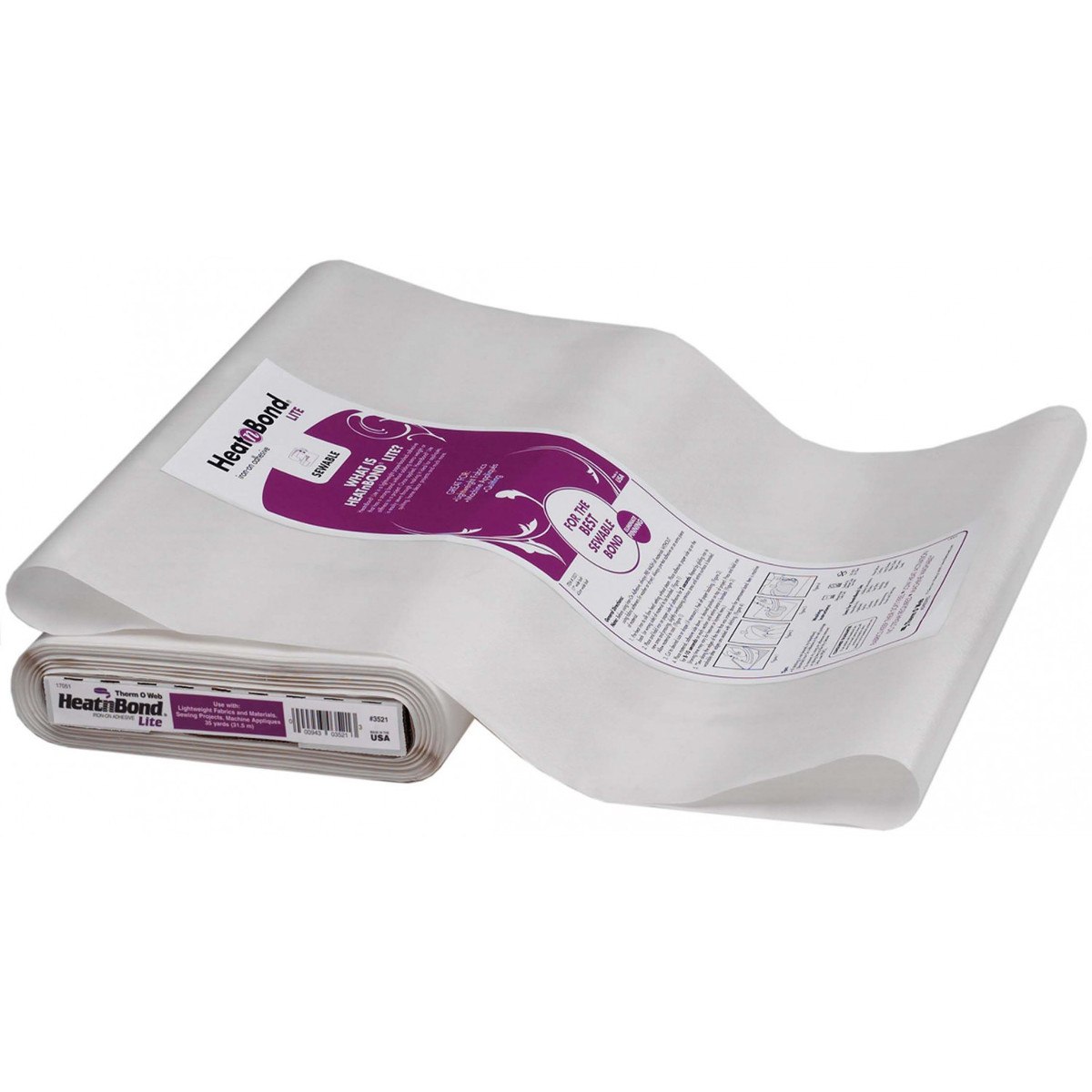 Heat N Bond Lite, Fusible Web - 17in by 35 yards image # 42978