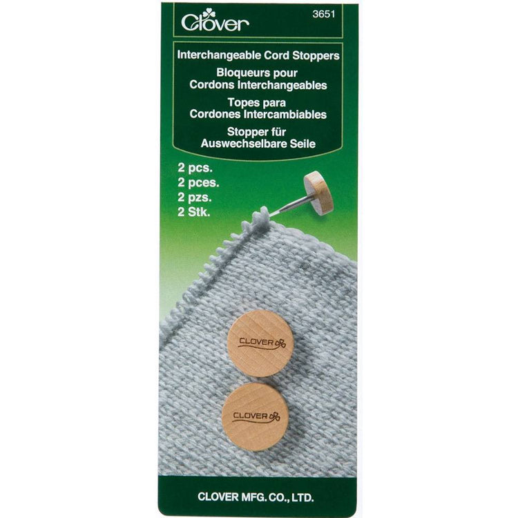 Clover, Interchangeable Cord Stoppers (2pk) image # 87616
