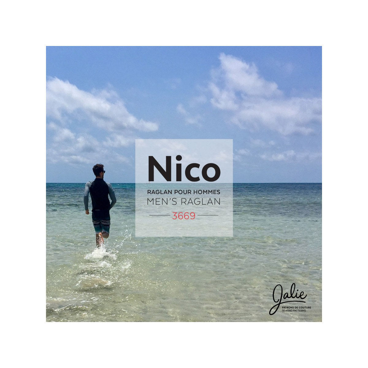 Nico Raglan Tee Pattern image # 43186