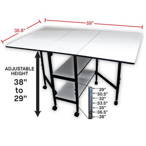 Adjustable Home Hobby Table, Sullivans image # 27974