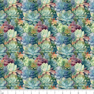 cactus succulent fabric Succulents & Cacti Pattern #7 Fabric