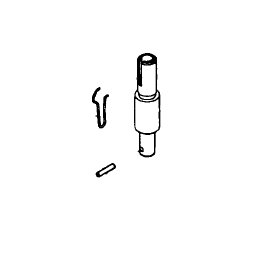 Bobbin Winder Shaft Assembly, Singer #387782 image # 7706