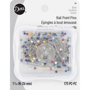 Size 17 Ball Point Color Pins (175 CT), Dritz image # 106287