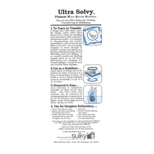 Sulky Ultra Solvy Stabilizer, 8yds x 7-7/8in image # 41177