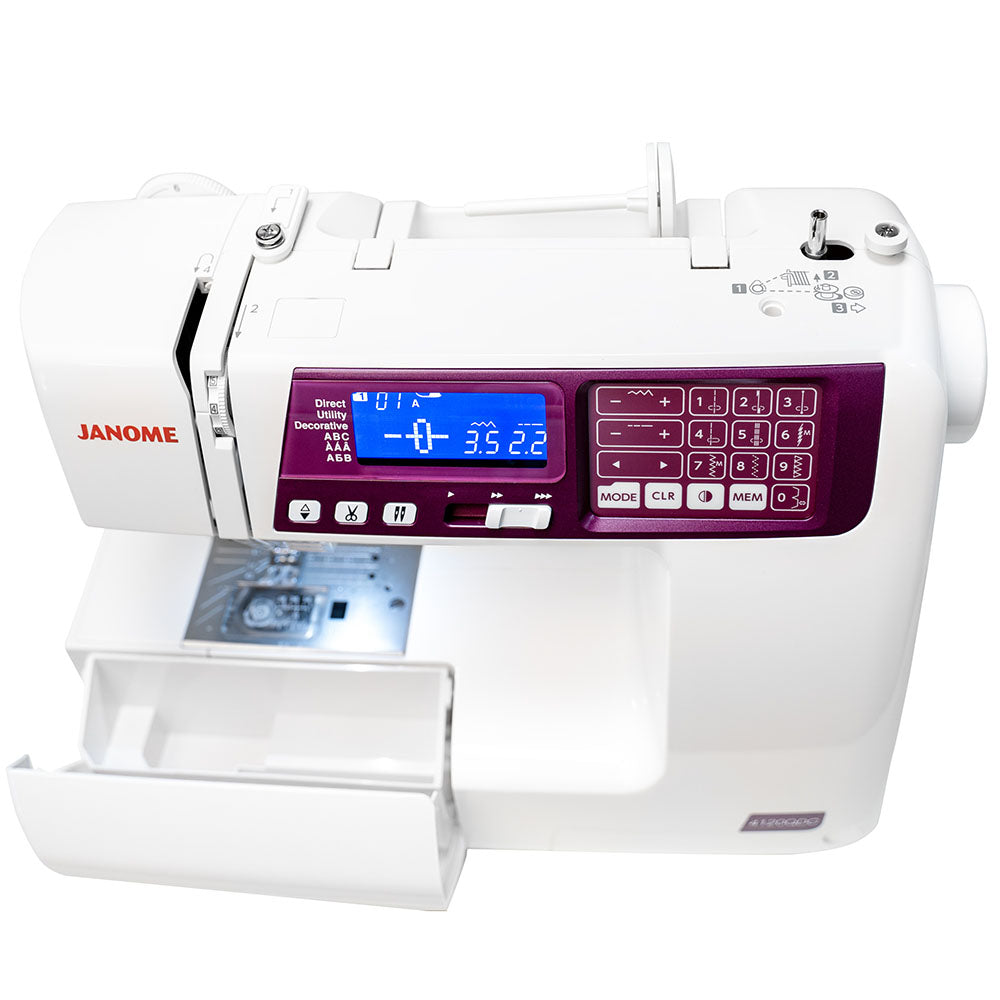 Janome 4120QDC-G Computerized Sewing Machine image # 107111
