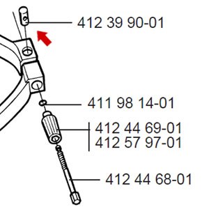 Embroidery Hoop Nut, Husqvarna Viking #4123990-01 image # 96