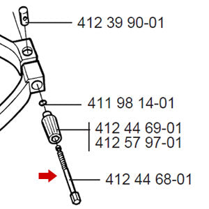 Embroidery Hoop Screw, Husqvarna Viking #4124468-01 image # 94