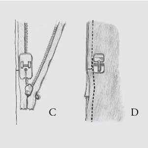 Invisible Zipper Foot, Viking #4126870-45 image # 13234