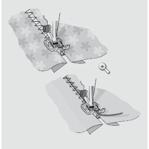 Spanish HemStitch Foot, Viking #4127264-03 image # 13252