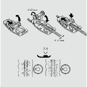 Elastic Guide Foot, Viking #4128153-45 image # 13266