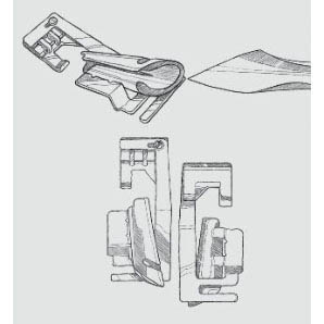 Bias Binder Foot (1/2"), Viking #4129887-01 image # 13278