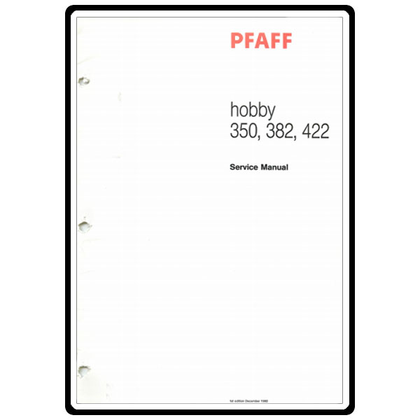 Service Manual, Pfaff 422 image # 4903