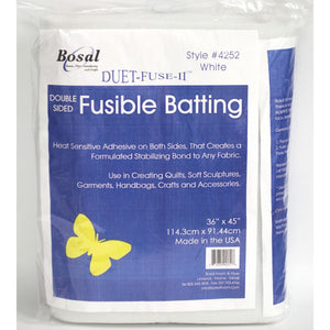 Duet Fuse II, Double Sided Fusible Batting - 36" x 45" image # 43422