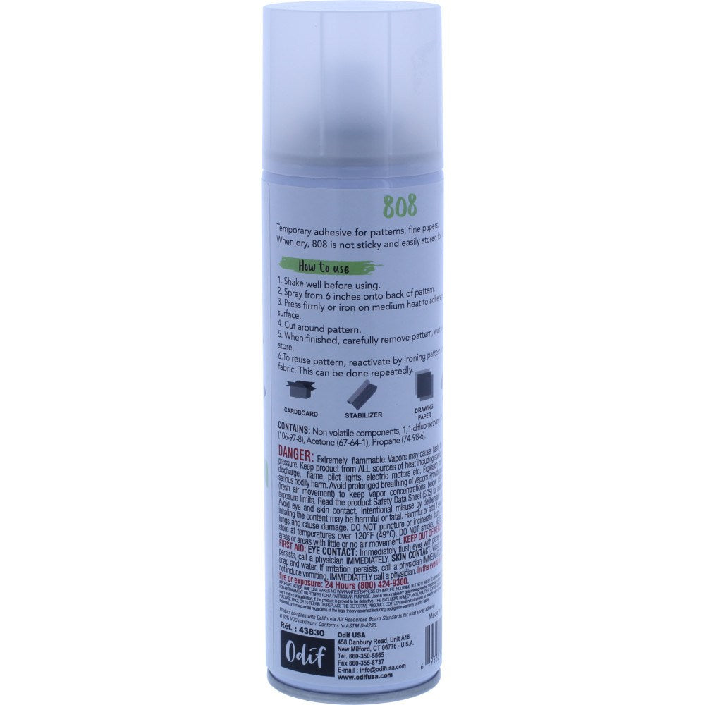 Odif, 808 Paper Pattern Adhesive