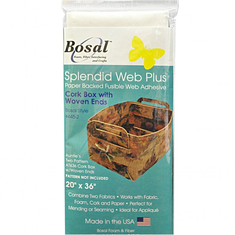 Bosal Splendid Web Plus, Paper Backed Fusible Web Adhesive image # 52592