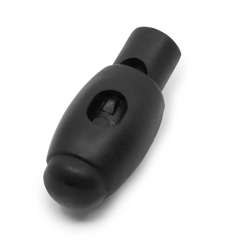 2pk Narrow Cord Stops, Black, Dritz image # 91866