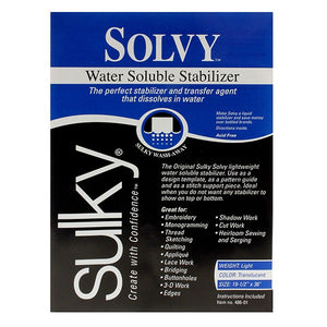 Sulky Solvy Stabilizer , 19-1/2" x 1yd image # 32381