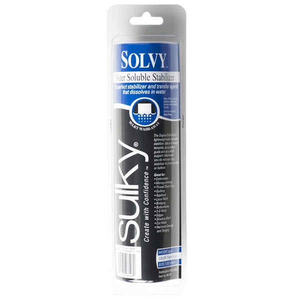 Sulky Water Soluble Stabilizer Translucent, 7 7/8 x 9yds image # 32382
