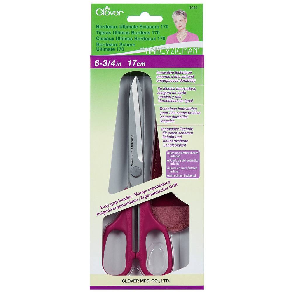 Bordeaux Craft Scissors 6 3/4", Clover image # 87244