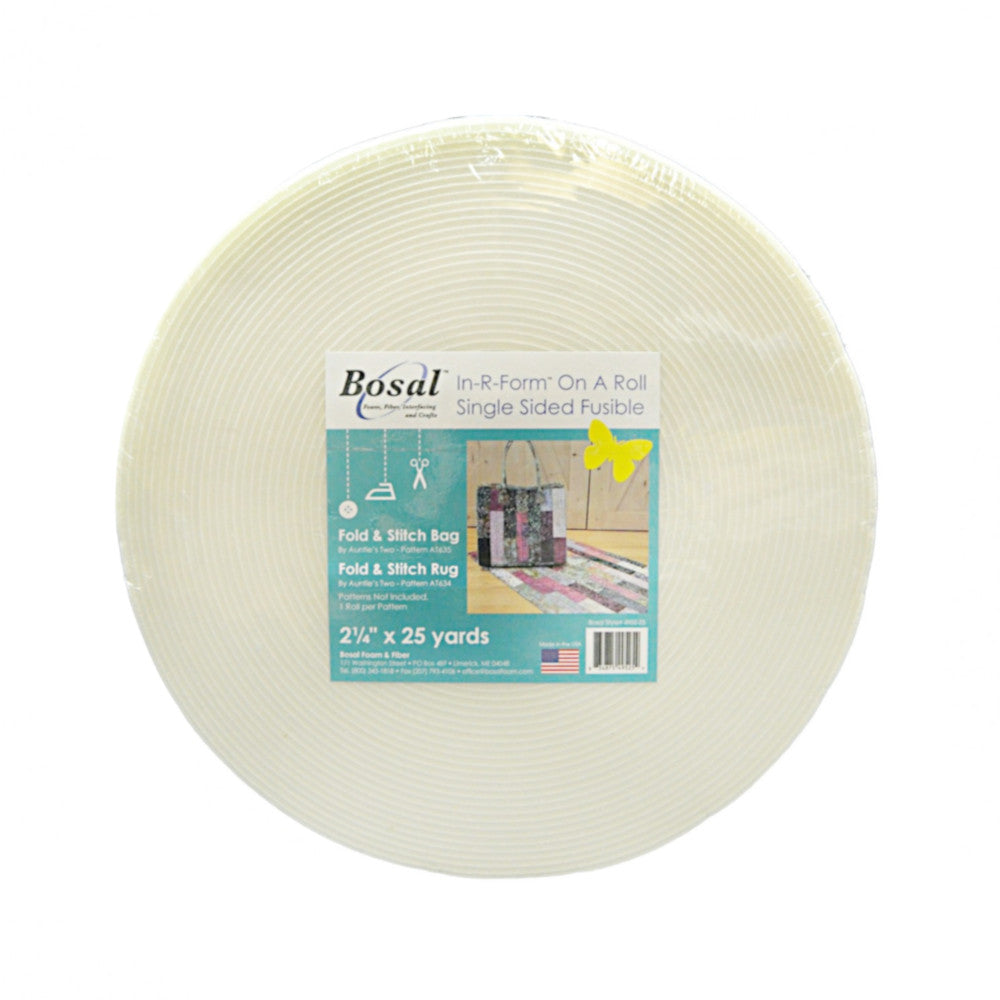 Bosal Naadband Voor Vlies – 1,5x10 Yard, Transparant En Smeltbaar, Ideaal Voor Naadloze Afwerkingen