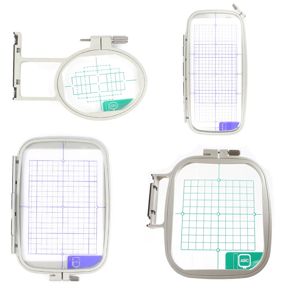 Sew Tech 8x8" Square Embroidery Hoop — Fits Brother & Baby Lock Machines Like SA446/EF91