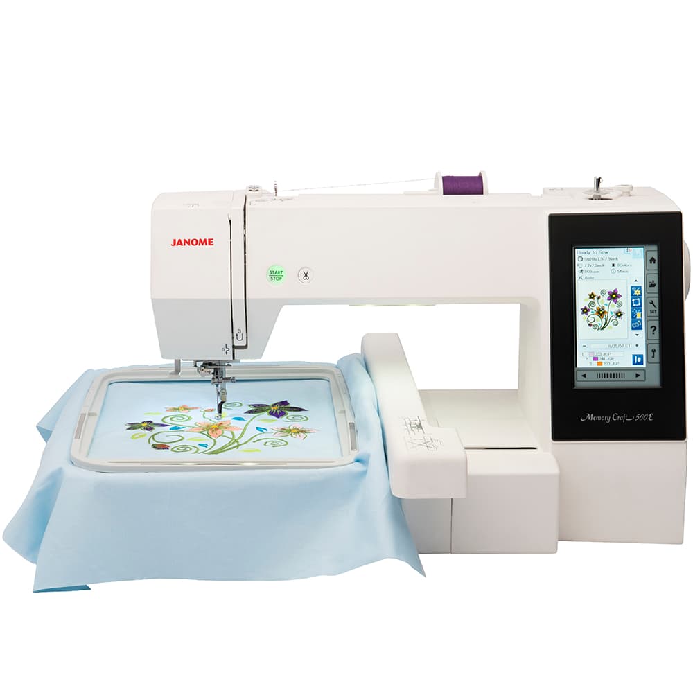 Janome Memory Craft 500E Embroidery Machine image # 119693